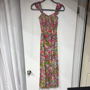 Rebellion Pink Maxi Sundress
